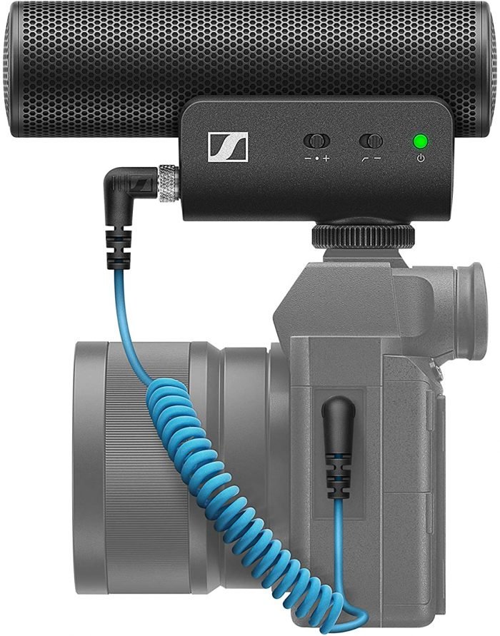 Sennheiser MKE 400 Microphone, Manfrotto PIXI Mini Tripod and Smartphone Clamp - Image 7