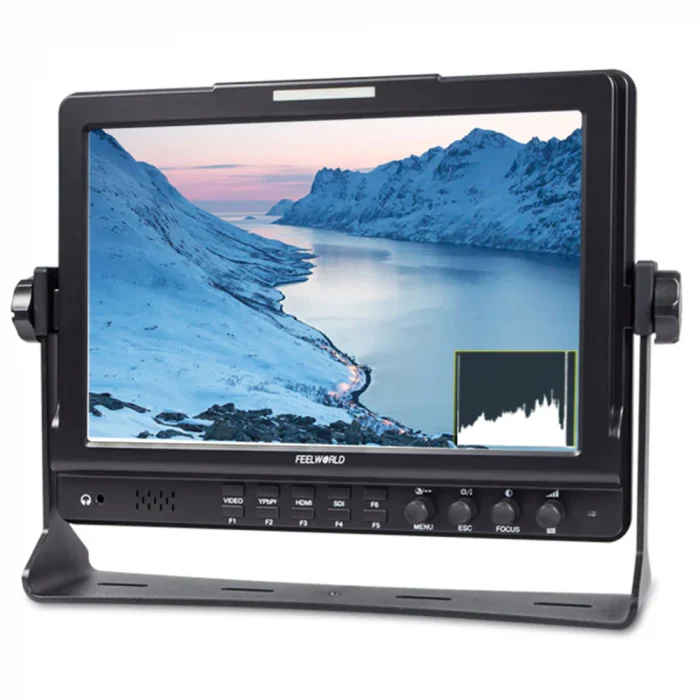 FEELWORLD FW1018SPV1 10.1 Inch IPS 1920X1200 3G-SDI HDMI Camera-Top Monitor with Focus Assist Histogram False Colors Exposure - Image 1