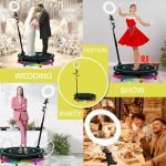 360 Photo Booth Automatic Photobooth Machine with Ytok Application for Mobile Phone and Video Camera Photo Booth 80cm - Image 3