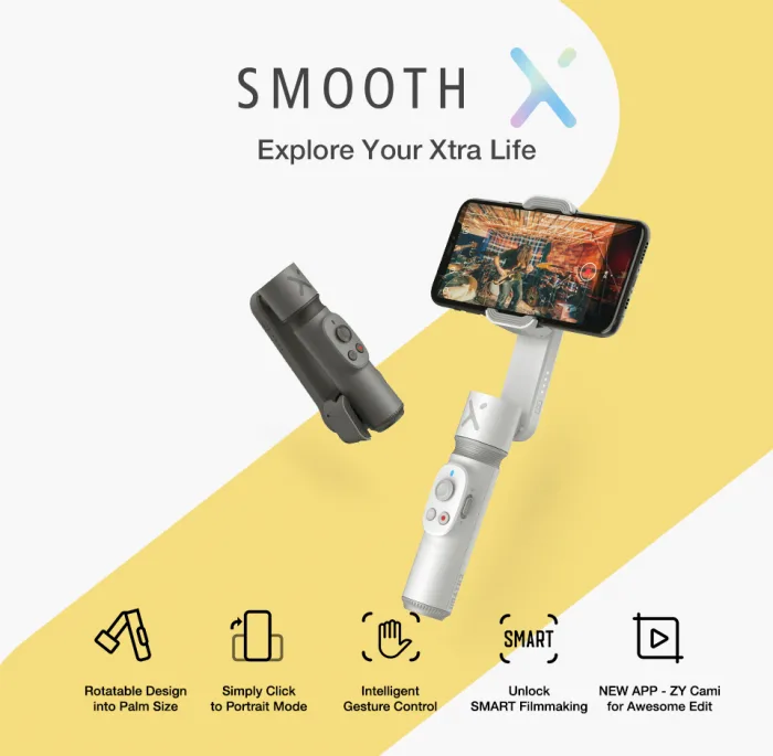 ZHIYUN SMOOTH X Selfie Stick Gimbal for Smartphones - Image 6