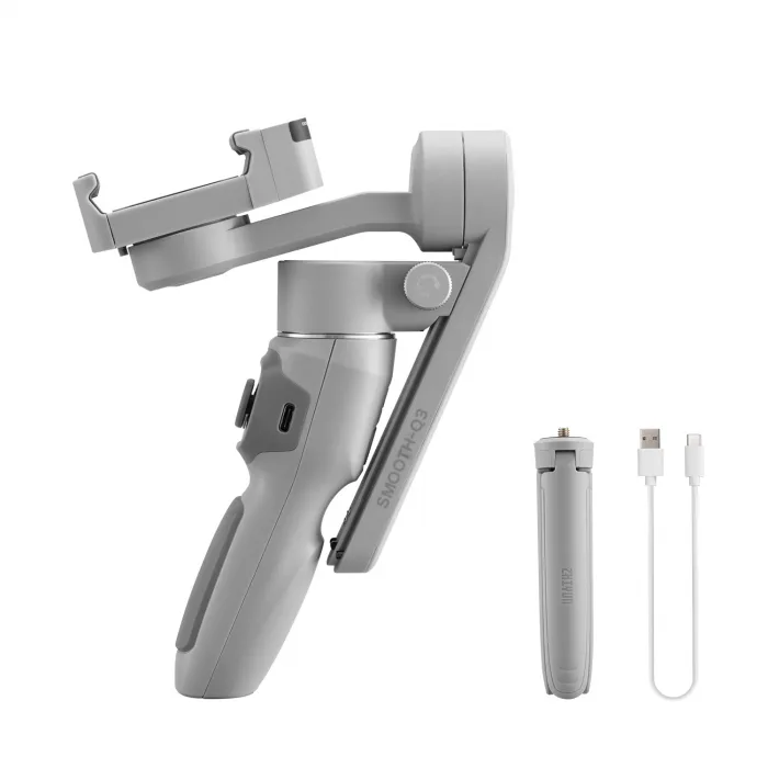 ZHIYUN SMOOTH Q3 Combo 3-Axis Gimbal Stabilizer for mobile phones and iPhone 14 pro max - Image 2