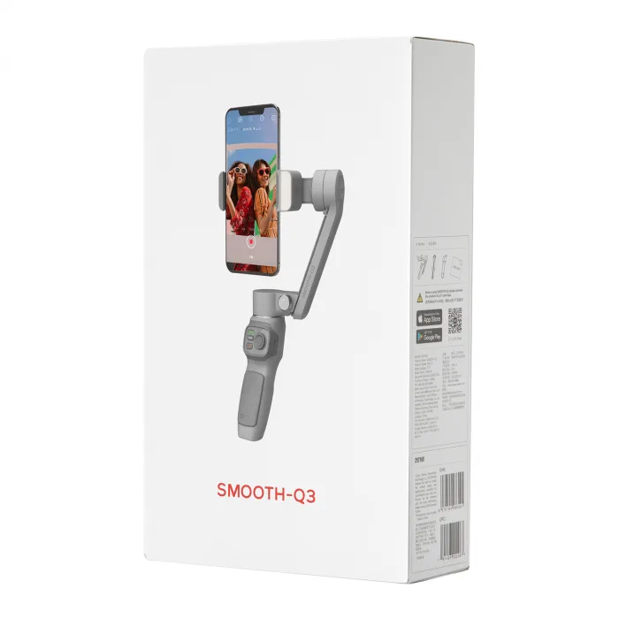 ZHIYUN SMOOTH Q3 Combo 3-Axis Gimbal Stabilizer for mobile phones and iPhone 14 pro max - Image 7