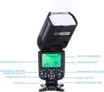 COOPIC CF600EX LCD Display Flash wireless - Image 4