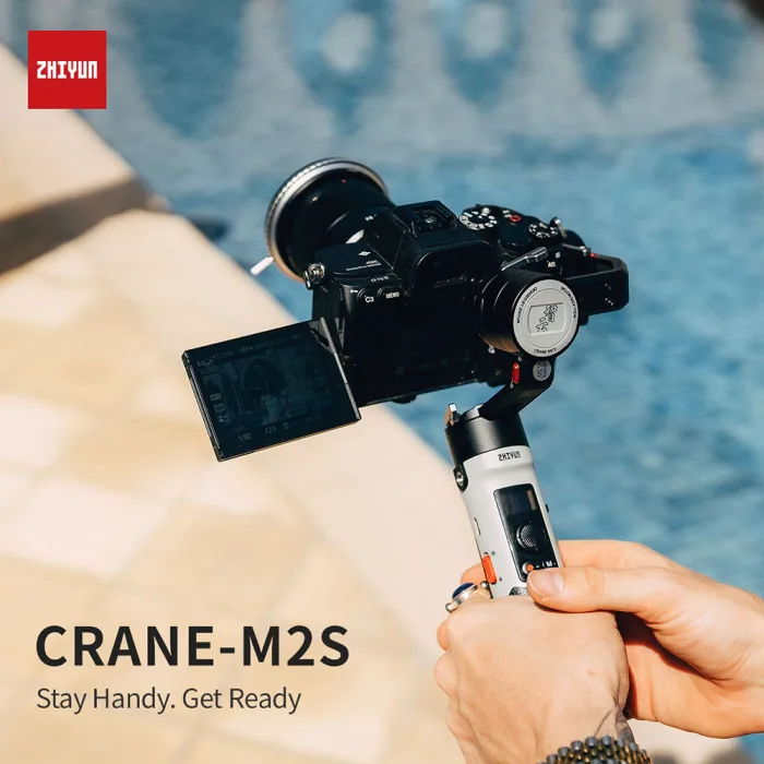 Zhiyun Crane M2S Combo 3-Axis Handheld Camera Gimbal Stabilizer for Compact Camera Action Cameras & Smartphones - Image 16
