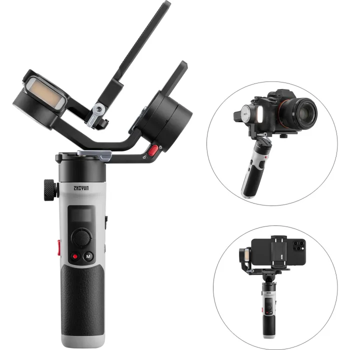 Zhiyun Crane M2S Combo 3-Axis Handheld Camera Gimbal Stabilizer for Compact Camera Action Cameras & Smartphones - Image 1