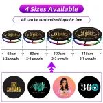 360 Photo Booth Video booth Rotating Camera Platform with Ytok Application for Wedding Party Birthday Size 80cm for 3 Persons (Dubai Warehouse) - Image 4