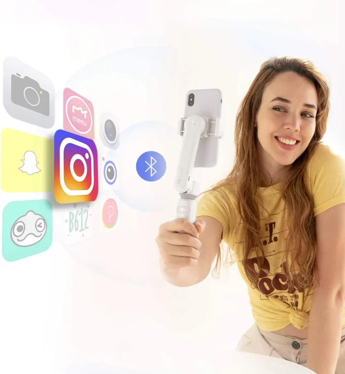 ZHIYUN SMOOTH XS Phone Gimbal Selfie Stick Handheld Stabilizer for iPhone Huawei Xiaomi Redmi Samsung Mobile Phones - Image 6