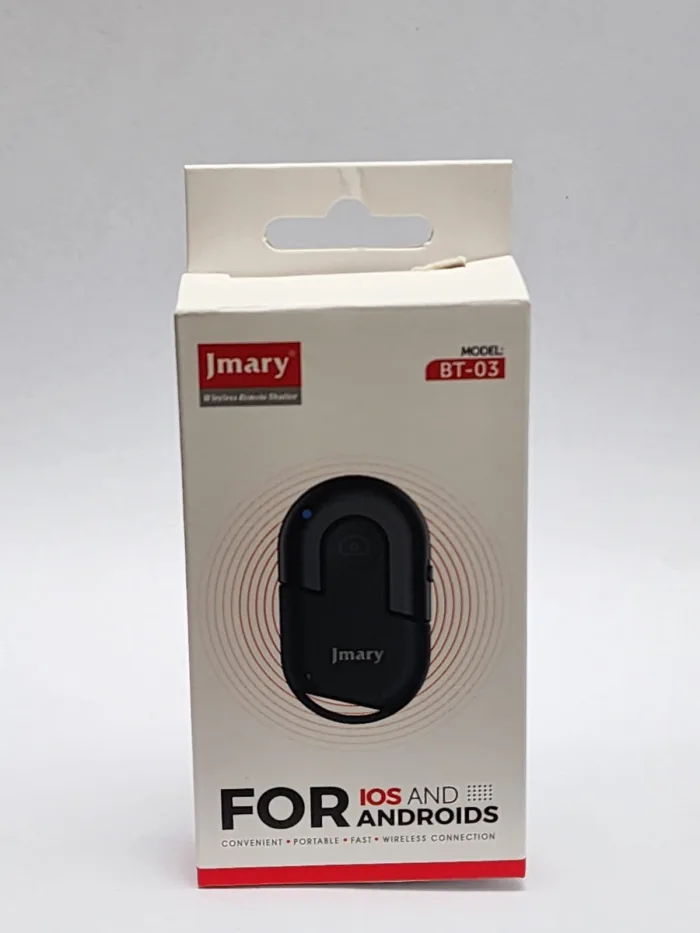 Jmary BT-03 Android and iOS Compatible Bluetooth Photo Controller - Image 5