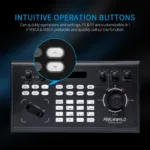 FEELWORLD KBC10 PTZ Camera Controller with Joystick and Keyboard Control PoE Supported Multiple Control and Network Protocol - Image 10
