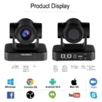 FEELWORLD USB10X PTZ Video Conference Camera With 10X Optical Zoom USB 2.0 Full HD 1080P Live Streaming Support Zoom Youtube and others - Image 6