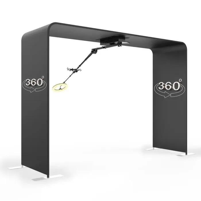 Xria Overhead 360 Photo Booth Truss with Remote Controller and Mobile Application Automatic 360 Video Portable Top Spinner 360 Photobooth - Image 6