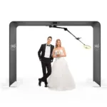 Xria Overhead 360 Photo Booth Truss with Remote Controller and Mobile Application Automatic 360 Video Portable Top Spinner 360 Photobooth - Image 3