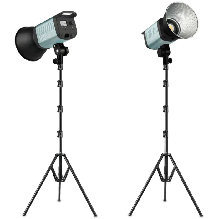 VLOGLITE P100 Professional Photography Video Fill Light 100W High Powerful Bright COB LED Light - Image 8