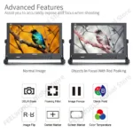 SEETEC P173-9HSD 17.3 Inch Broadcast Studio Monitor Desktop 1920x1080 3G SDI 4K HDMI AV YPbPr Aluminum Design - Image 4