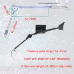 Xria Overhead 360 Photo Booth Truss with Remote Controller and Mobile Application Automatic 360 Video Portable Top Spinner 360 Photobooth - Image 11