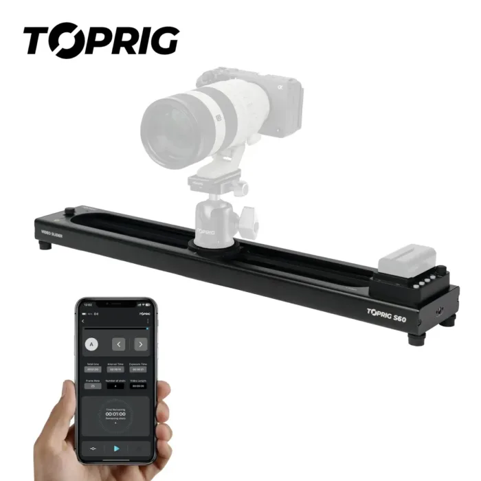 Accsoon TOPRIG S60 Motorized Camera Slider - Image 2