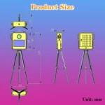 Xria Vintage Wooden Photo Booth with 15.6 inch Touch Screen Selfie Photobooth Compitable with DSLR Cameras for Weddings Parties anda Events - Image 11