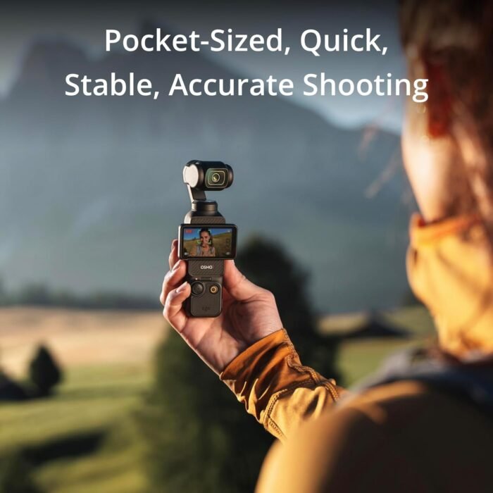 DJI Osmo Pocket 3 Creator Combo, Vlogging Camera with 1'' CMOS & 4K/120fps Video, 3-Axis Stabilization, Face/Object Tracking, Fast Focusing, Mic Included for Clear Sound, Small Camera for Photography - Image 6