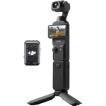 DJI Osmo Pocket 3 Creator Combo, Vlogging Camera with 1'' CMOS & 4K/120fps Video, 3-Axis Stabilization, Face/Object Tracking, Fast Focusing, Mic Included for Clear Sound, Small Camera for Photography