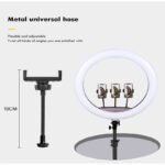 LJJ-22 Ring Light 22 Inch Dimmable ringlight With Tripod Stand And Remote For Vlogging And Taking Photos - Image 2